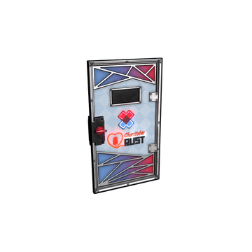 Charitable Rust 2021 Armored Door – skin Armored Door w Rust