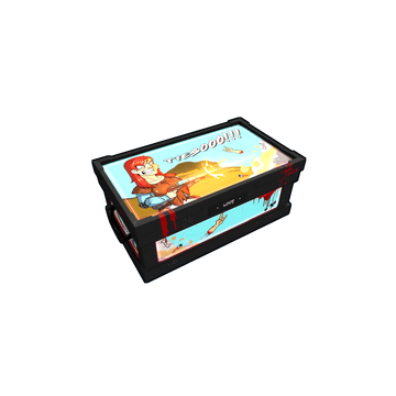 monny_ssima Large Box – skin Large Wood Box w Rust