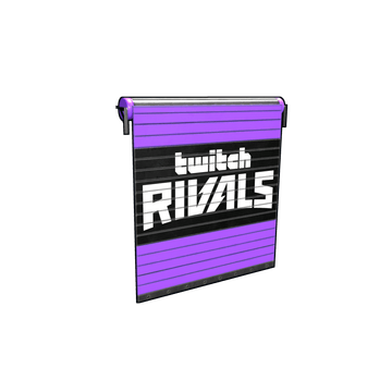 Twitch Rivals Garage Door – skin Garage Door w Rust