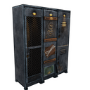 Agustabell212 Locker - Rust-Skin für Schrank