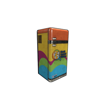 World Central Kitchen Fridge – skin Fridge w Rust