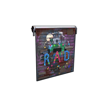 RAD Garage Door – skin Garage Door w Rust