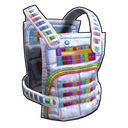 Rubius Rainbow Chestplate - Rust-Skin für Metall Brustplatte