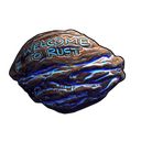 Blooprint’s Welcome Rock - Rust-Skin für Stein