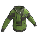 TEAM ROCKET HOODIE - Rust-Skin für Kapuzenjacke
