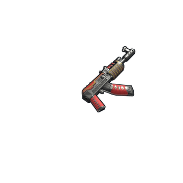 Dhalucard AR – skin Assault Rifle w Rust