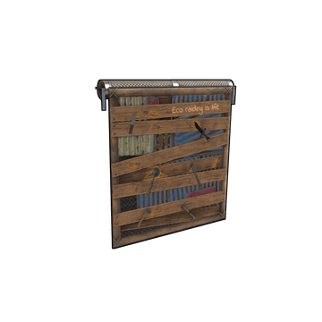 SebbyK Garage Door – skin Garage Door w Rust