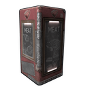 Scientific Meat Fridge - Rust-Skin für Kühlschrank