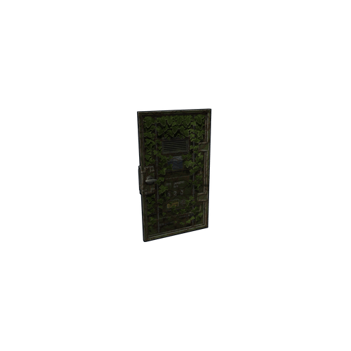 Cobalt Jungle Container Armored Door