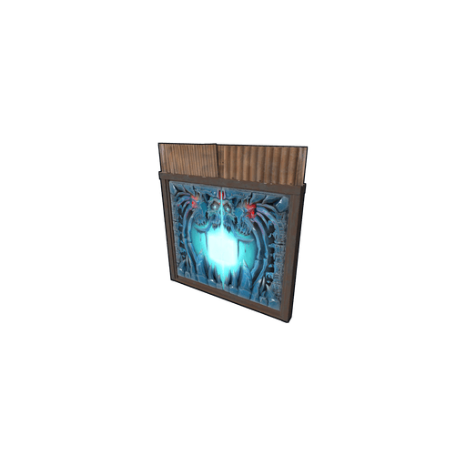 Frozen Crypt Metal Double Door