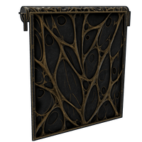 Golden Veins Garage Door
