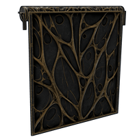 Golden Veins Garage Door
