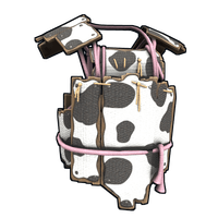 Cow Moo Flage Wood Armor Jacket