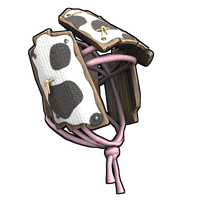 Cow Moo Flage Wood Armor Helmet