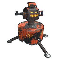 Evil Pumpkin Auto Turret