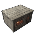 Brutalist Base Box - Rust-Skin für Holzkiste