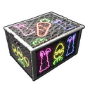 Easter Neon Box - Rust-Skin für Holzkiste