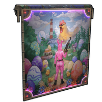 Easter Madness Garage Door image