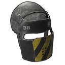 Wasteland Recruit Facemask - Rust-Skin für Metall Maske