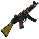 Nuke Vibe MP5 - Rust-Skin für MP5A4