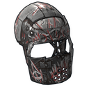 Psycho Room Facemask - Rust-Skin für Metall Maske