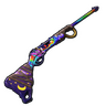 Rainbow Pony Bolt Bolt Action Rifle Rust skin