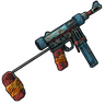 Cel SMG Custom SMG Rust skin