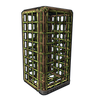 Bamboo Cage Fridge image