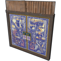 Porcelain Sheet Metal Double Door image