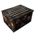 Dungeon Small Wood Box - Rust-Skin für Holzkiste