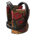Cock Chestplate - Rust-Skin für Metall Brustplatte