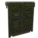 Cobalt Jungle Container Garage Door - Rust-Skin für Garagentor