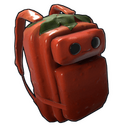 Señor Tomato Large Backpack - Rust-Skin für Großer Rucksack