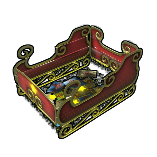 Starry Santa Sleigh image
