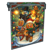 Gingerbread Raid Garage Door image