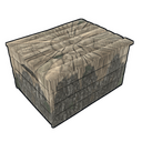Stump Box - Rust-Skin für Holzkiste