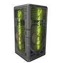 Neon Veggies Fridge - Rust-Skin für Kühlschrank