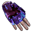 Deep Ruby Roadsign Gloves - Rust-Skin für Straßenschild Handschuhe