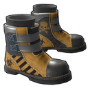 Caution WorkBoots - Rust-Skin für Stiefel