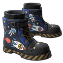 Space Raider Boots - Rust-Skin für Stiefel