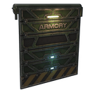 Armory Garage Door - Rust-Skin für Garagentor