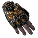 Night Demon Gloves - Rust-Skin für Straßenschild Handschuhe