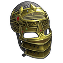 Gold Lord Facemask - Rust-Skin für Metall Maske