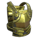 Gold Lord Chestplate - Rust-Skin für Metall Brustplatte