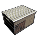 Mini Beehive Box - Rust-Skin für Holzkiste