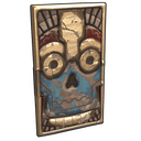 Aztec Rock Door - Rust-Skin für Blechtür