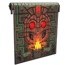 Aztec Garage Door - Rust-Skin für Garagentor