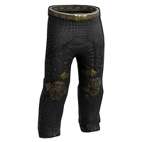 Black Paladin Pants image