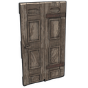 Adobe Wood Door - Rust-Skin für Holztür