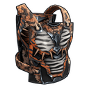 The Tiger Chestplate - Rust-Skin für Metall Brustplatte
